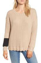 Women's James Perse Chunky Armband Sweater - Beige