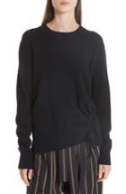 Women's Vince Side Cinch Cashmere Crewneck Sweater - Blue