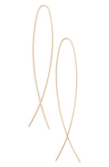 Women's Lana Jewelry Narrow Wire Earrings