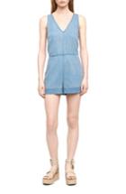 Women's Rag & Bone/jean Mojave Romper, Size - Blue