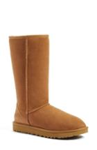 Women's Ugg 'classic Ii' Genuine Shearling Lined Boot, Size 7 M - Brown