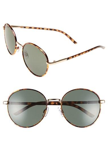 Women's Bp. 55mm Round Sunglasses - Brown Tort