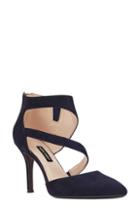 Women's Nine West Forty Asymmetrical Pump M - Blue