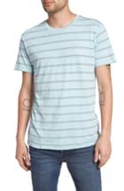 Men's Rvca Double Stripe T-shirt, Size - Grey