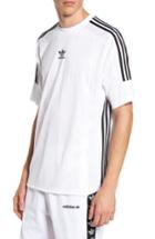 Men's Adidas Originals Jacquard Stripe T-shirt - White