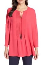 Women's Nic+zoe Up Front Top - Coral