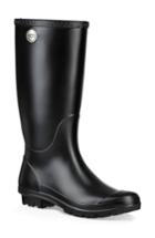 Women's Ugg Shelby Matte Waterproof Rain Boot M - Black