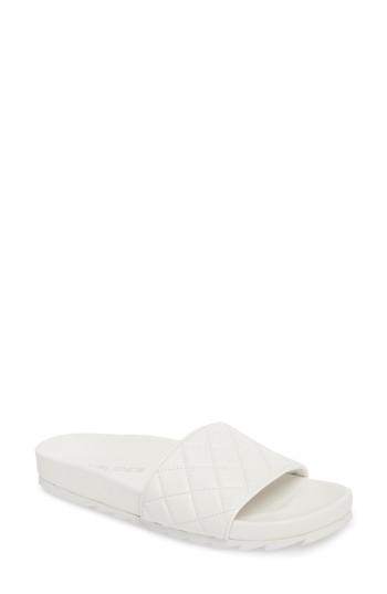 Women's Jslides Edge Slide Sandal .5 M - White