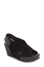 Women's Pedro Garcia Freya Wedge Sandal Us / 38eu - Black