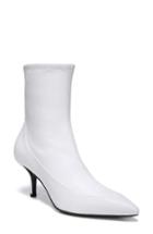 Women's Diane Von Furstenberg Morgan Pointy Toe Bootie .5 M - White