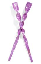 L. Erickson Twisted Hair Stick Pairs, Size - Purple