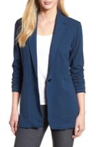 Women's Nic+zoe The Perfect Seamed Knit Jacket - Blue