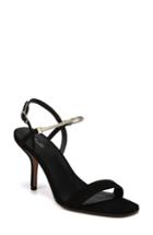 Women's Diane Von Furstenberg Frankie Sandal .5 M - Black