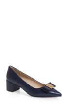Women's Cole Haan Tali Modern Waterproof Bow Pump .5 B - Blue
