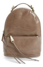 Hobo Revel Convertible Leather Backpack - Grey