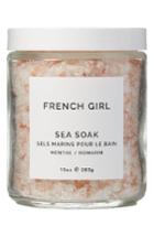 French Girl Organics Menthe/romarin Sea Soak Bath Salt