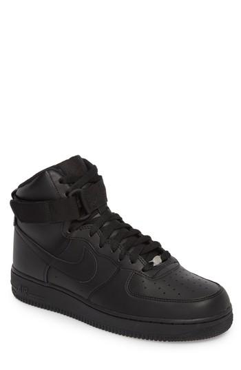Men's Nike Air Force 1 High '07 Sneaker .5 M - Black