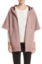 Women's Burberry Cotton Blend Hoodie - Pink