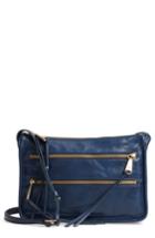 Hobo Mission Leather Crossbody Bag - Blue