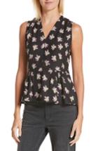 Women's Rebecca Taylor Mini Rosa Peplum Silk Blouse
