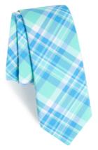 Men's Vineyard Vines Sandstar Plaid Tie, Size - Green