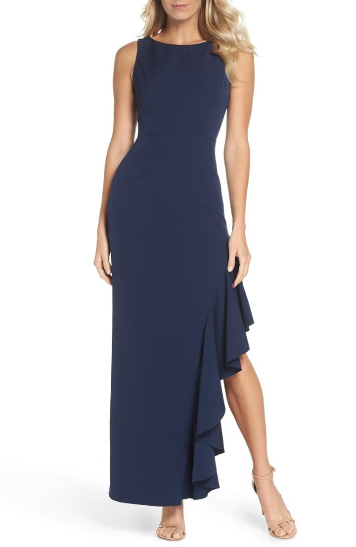 Women's Vince Camuto Ruffle Gown