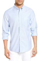 Men's 1901 Trim Fit Washed Oxford Shirt - Blue
