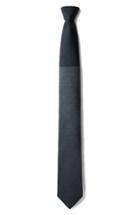 Men's Title Of Work Two-tone Silk Tie