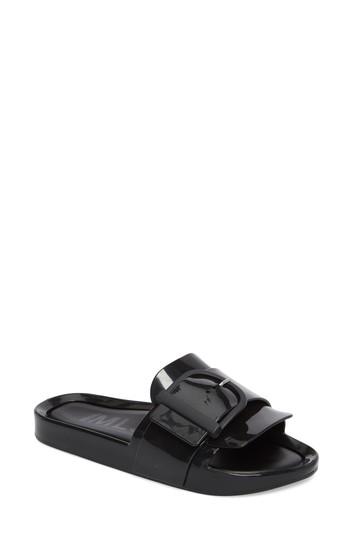 Women's Melissa Beach Slide Sandal M - Black