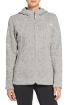 Women's The North Face 'crescent' Fleece Jacket - Grey