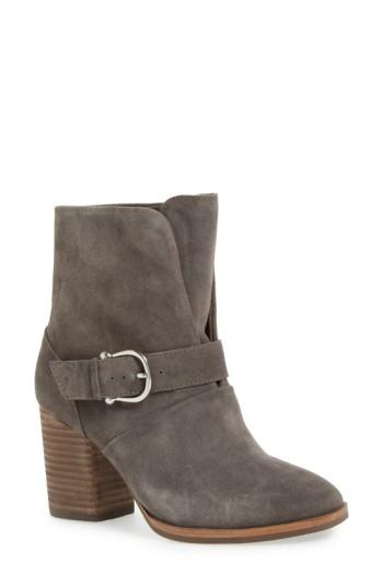 Women's Isola 'lavoy' Block Heel Bootie .5 M - Grey