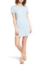 Women's Rvca Topped Off Open Back T-shirt Dress - Blue