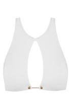 Women's Robin Piccone Ava High Neck Open Bikini Top