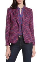 Women's Alice + Olivia Greyson Floral Blazer - Blue