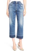 Women's Citizens Of Humanity Cora High Waist Released Hem Boyfriend Jeans - Blue