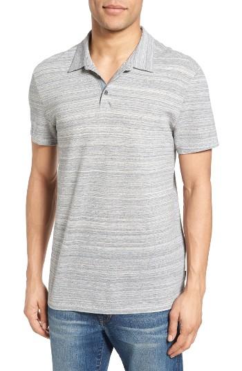 Men's John Varvatos Star Usa Cotton Polo - Grey