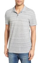 Men's John Varvatos Star Usa Cotton Polo - Grey