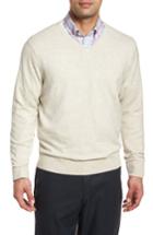 Men's Cutter & Buck Lakemont Classic Fit V-neck Sweater - Grey