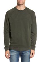 Men's Nordstrom Men's Shop Pique Sweatshirt - Green