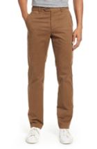 Men's Ted Baker London Selebtt Slim Fit Stretch Cotton Chinos L - Beige