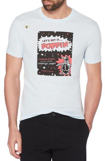 Men's Original Penguin Get It Poppin' T-shirt - Blue