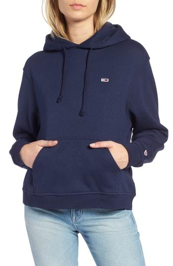 Women's Tommy Jeans Tjw Tommy Classics Hoodie, Size - Black