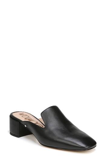 Women's Sam Edelman Adair Loafer Mule .5 M - Black