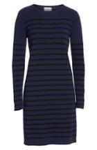 Women's Allude Stripe Wool & Cashmere Sweater Dress