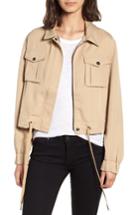 Women's Bp. Draped Utility Jacket, Size - Beige