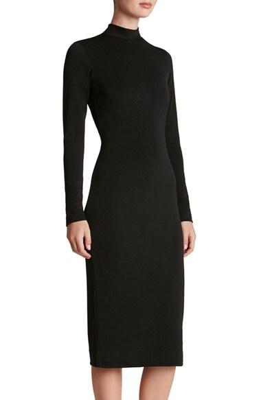 Women's Dress The Population 'quinn' Knit Midi Dress