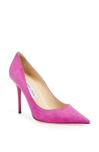 Jimmy Choo 'abel' Pump Jazzberry