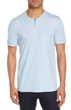 Men's Calibrate Space Dyed One-button Henley T-shirt