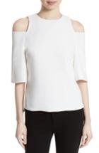 Women's Ted Baker London Careo Cold Shoulder Top - White