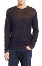 Men's Vestige Plaited Crewneck Sweater - Blue
